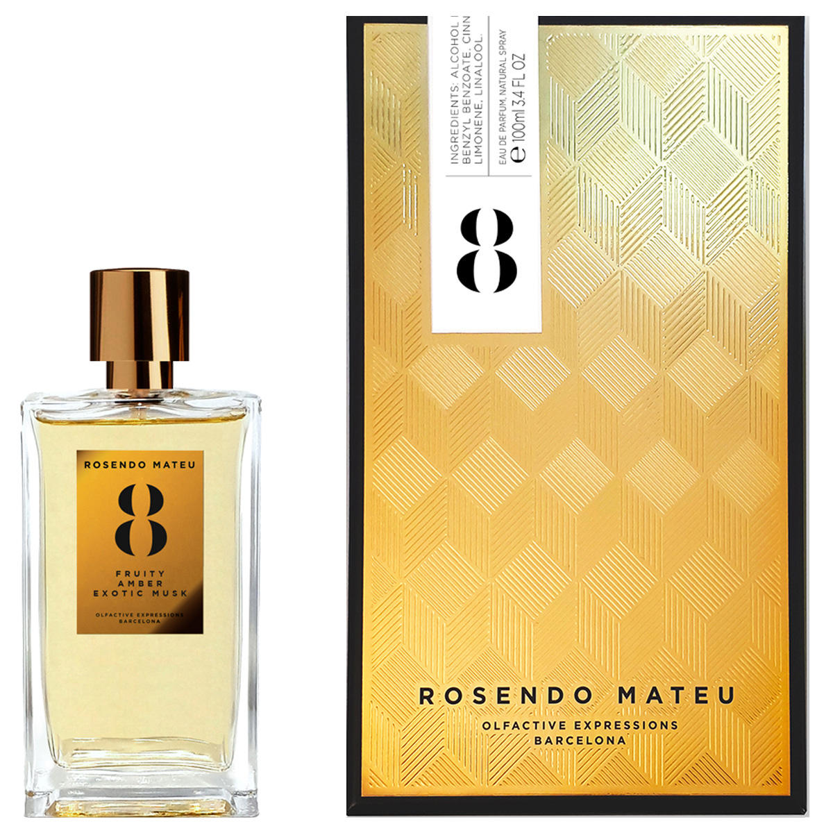 N°8 Fruity, Amber, Exotic Musk