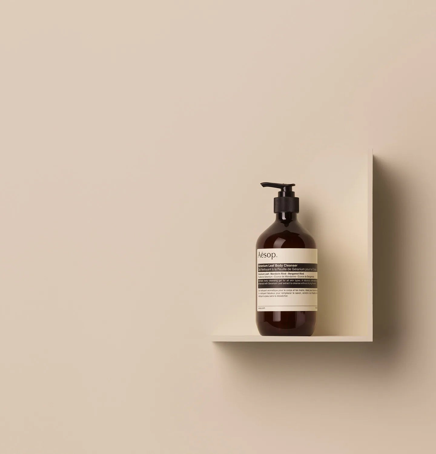 Gel Lavant Corps Geranium