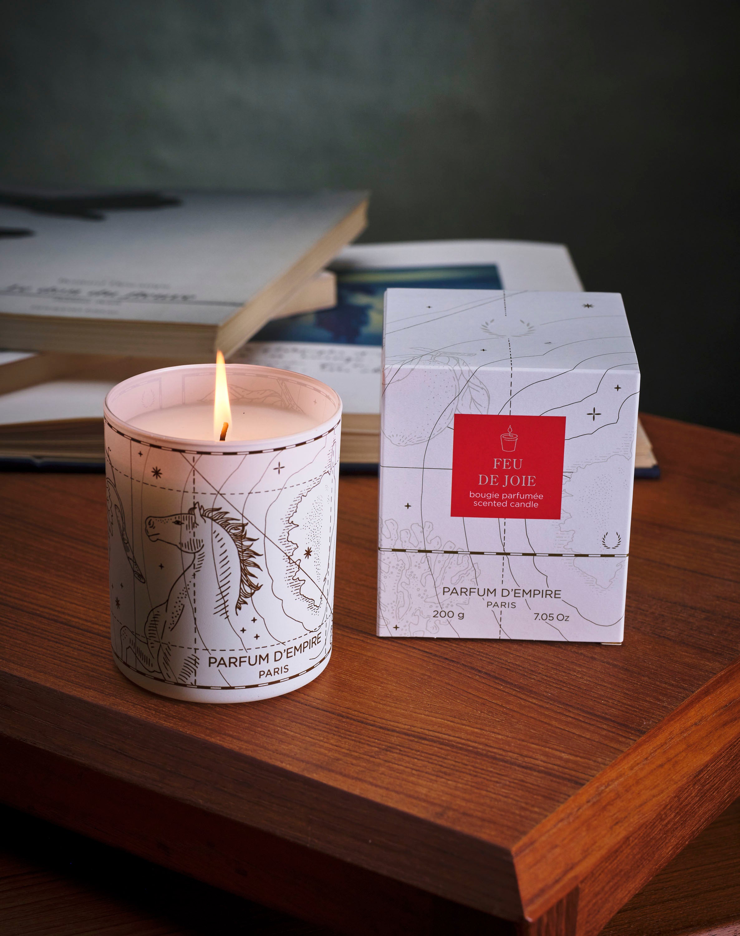 Bougie Feu de Joie